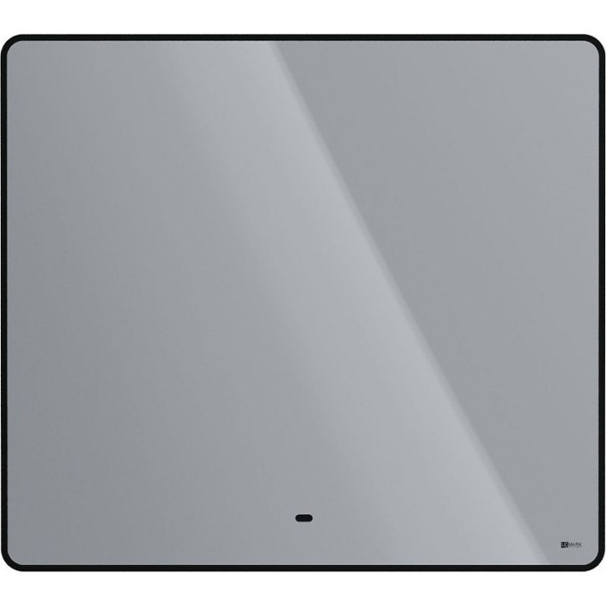 Зеркало LEMARK MIOBLACK 90х80 см с интерьерной подсветкой, с подогревом LM90ZM-black